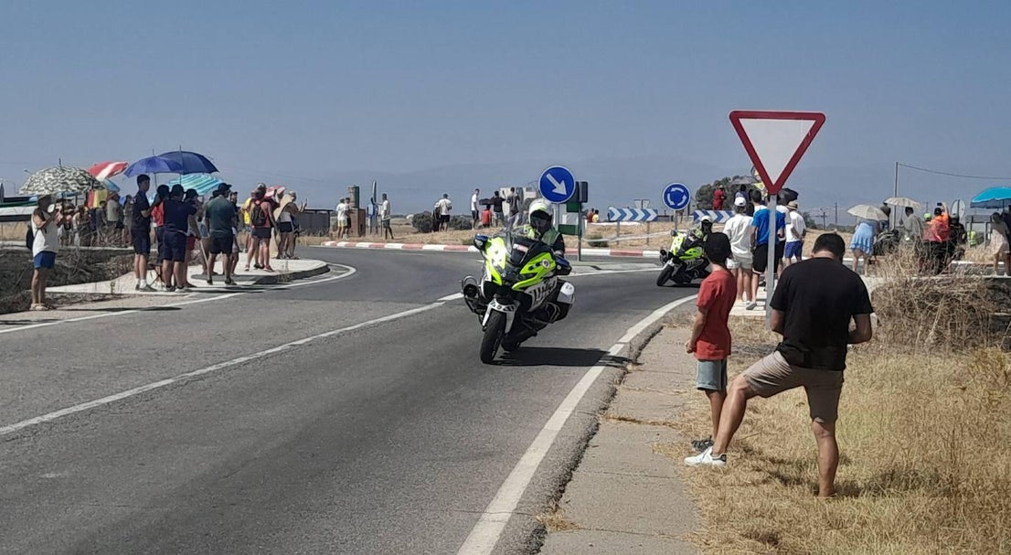 Paso fugaz de la Vuelta Ciclista a España por el Arañuelo