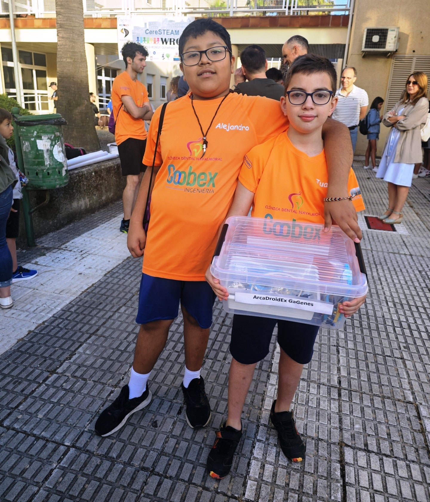 Alejandro de la Cruz y Juan Irala forman el equipo GaGenes