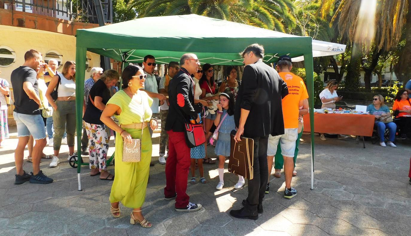 Gran acogida del encuentro de cortadores de jamón solidario