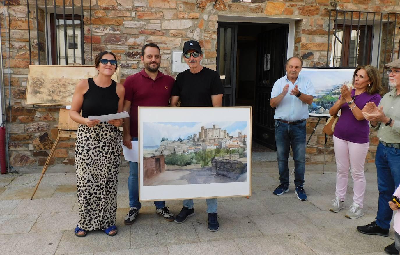 Gran nivel en el I Certamen de Pintura Rápida de Belvís de Monroy