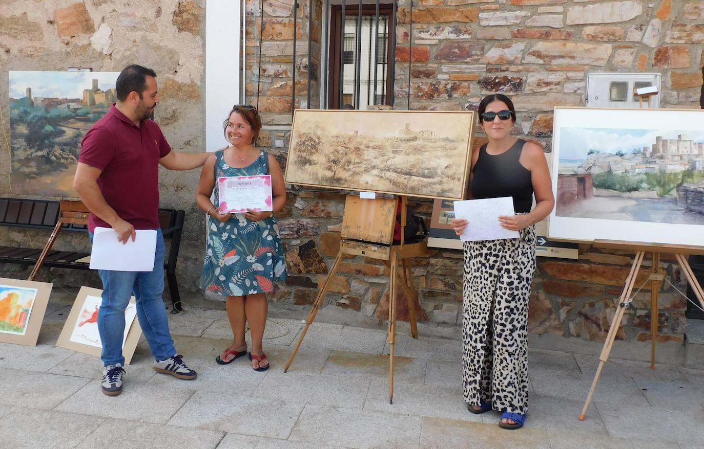 Gran nivel en el I Certamen de Pintura Rápida de Belvís de Monroy