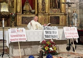 Eucaristía por un Trabajo Decente oficiada en San Andrés