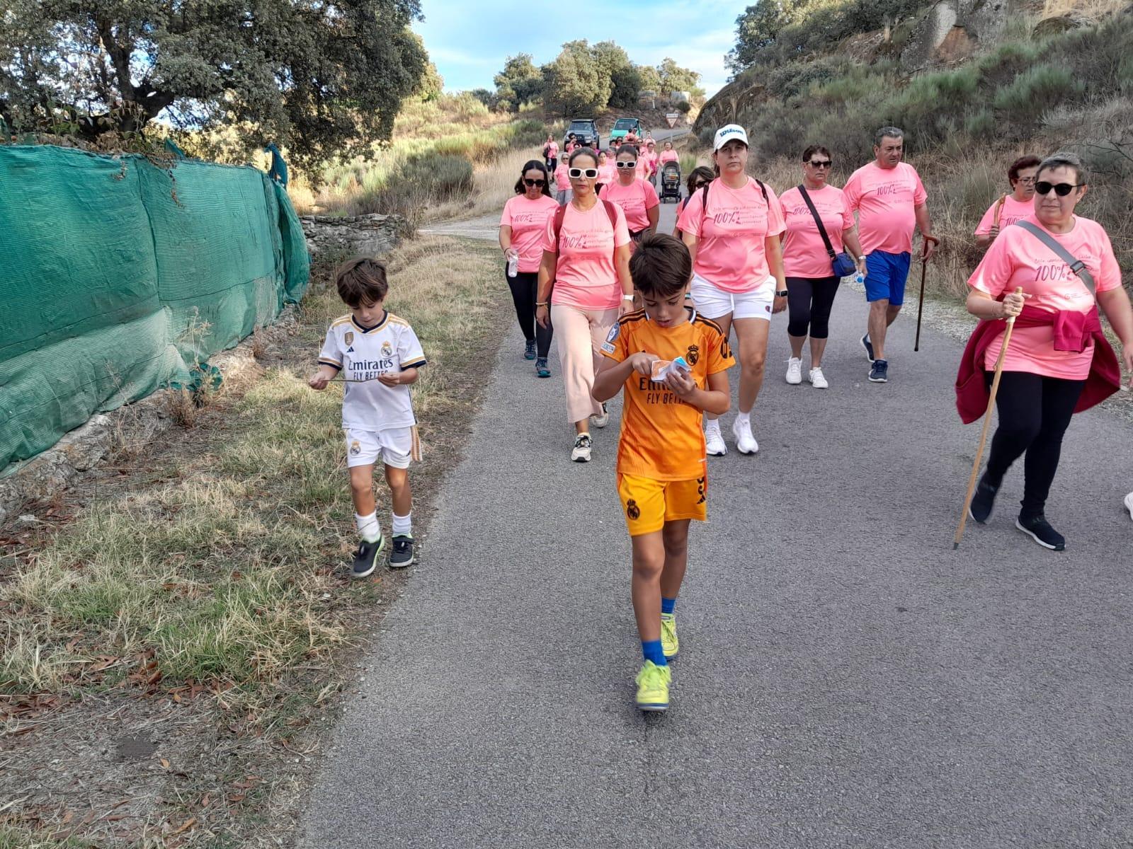 'Millaneando' de rosa