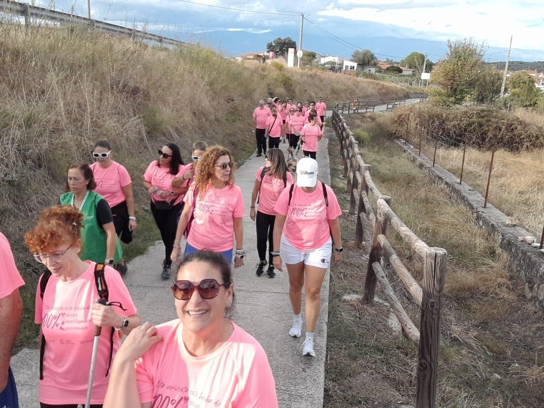 'Millaneando' de rosa