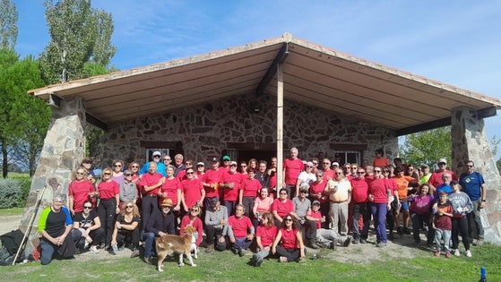 Animada convivencia entre el Centro Excursionista y El Garigolo