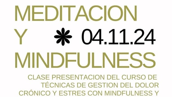 Meditación y mindfulness en La Inmaculada