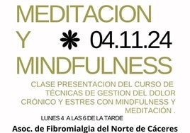 Meditación y mindfulness en La Inmaculada