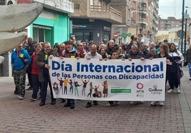 Inicio del recorrido urbano de la marcha