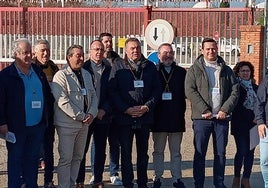 Alcaldes a las puertas de la central nuclear de Almaraz