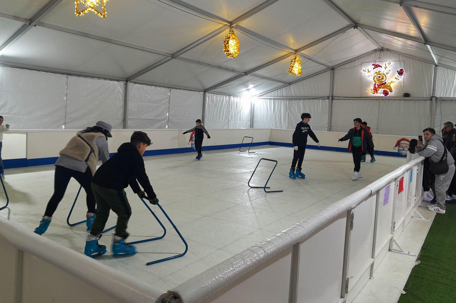 Papá Noel cierra la primera parte del programa navideño