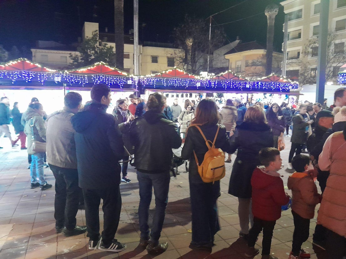 Papá Noel cierra la primera parte del programa navideño