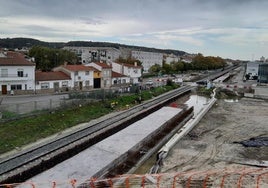 Las obras del tren en marcha condicionan, en buena medida, el futuro Plan de Urbanismo