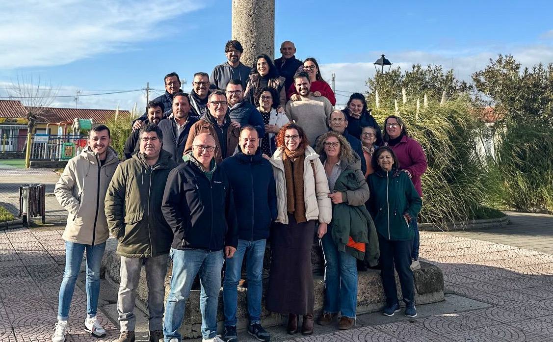 La candidata en Rosalejo