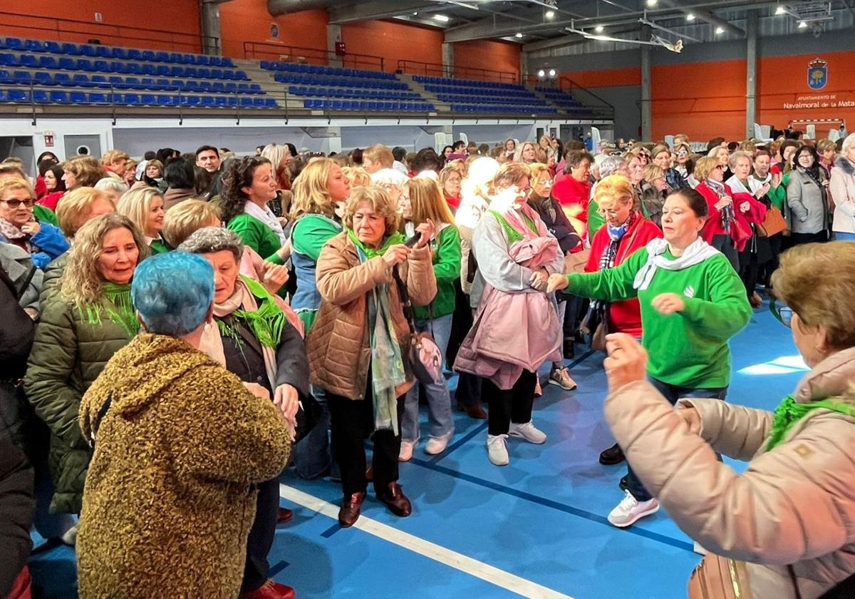 La convivencia anual del Campo Arañuelo reúne a 500 mujeres