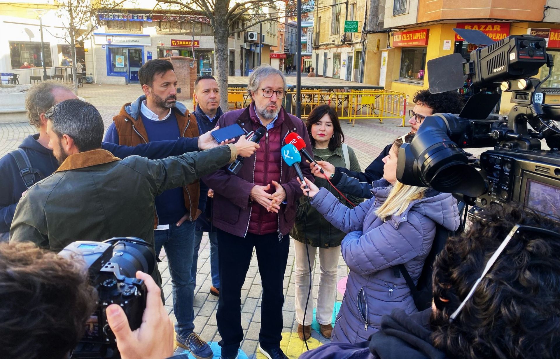 Comparecencia del eurodiputado en el Jardincillo