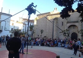 Concierto en la zona peatonal del Jardincillo