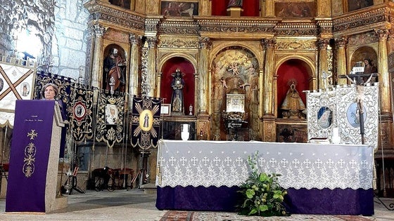 Al pregón de Flori Sánchez le seguirá el domingo la procesión de ramos