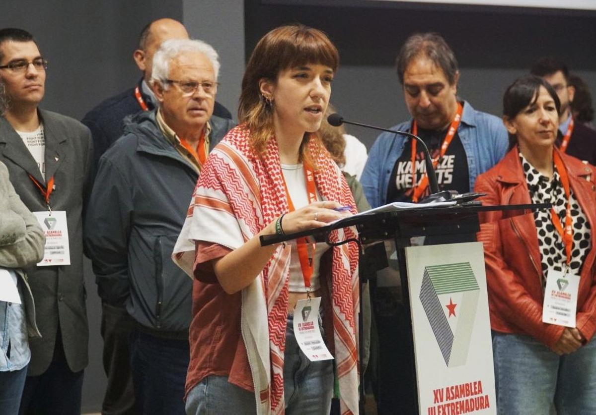 La morala Nerea Fernández, nueva coordinadora regional de Izquierda Unida