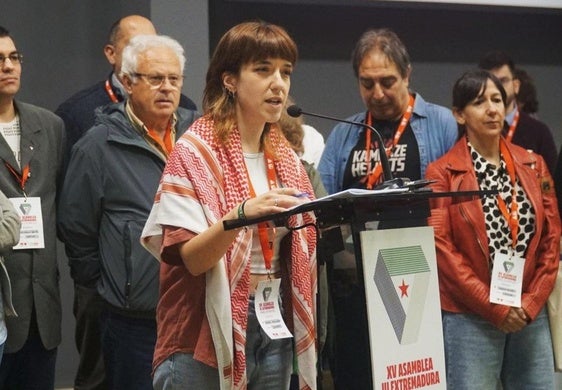 La morala Nerea Fernández, nueva coordinadora regional de Izquierda Unida