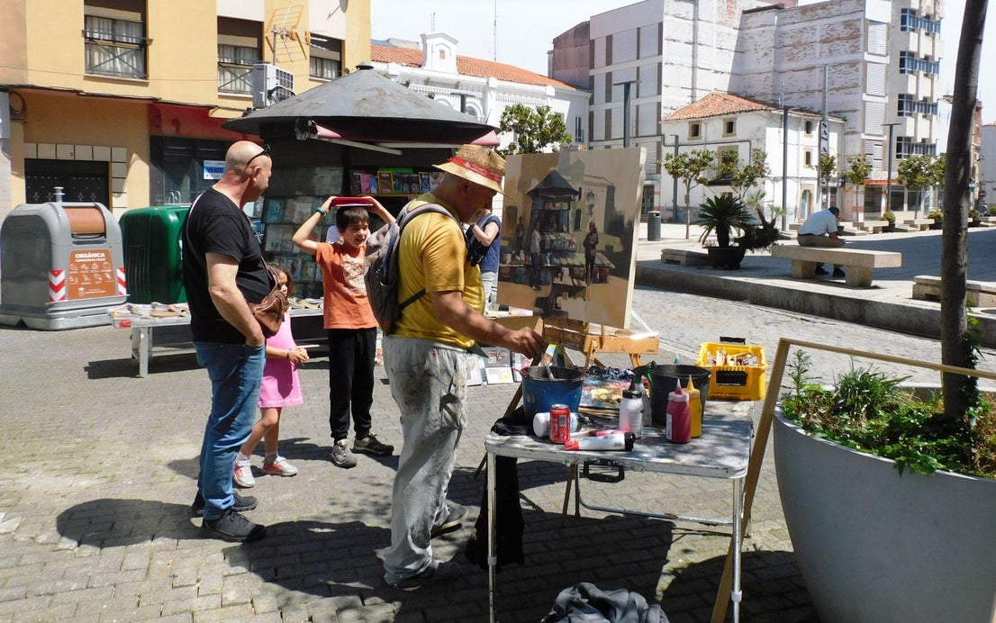 El Premio de Pintura Rápida 'Juan Núñez' eleva el nivel