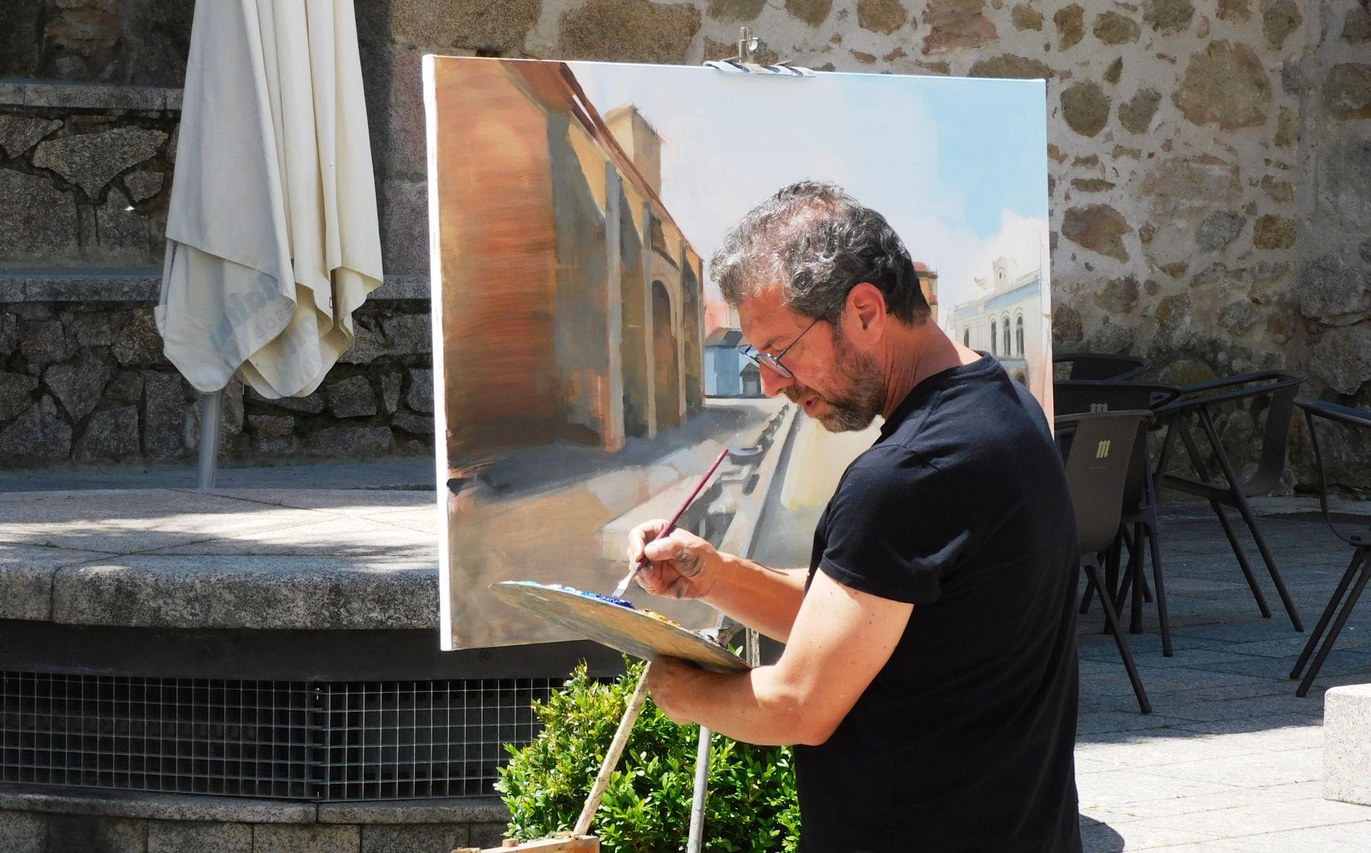 El Premio de Pintura Rápida 'Juan Núñez' eleva el nivel