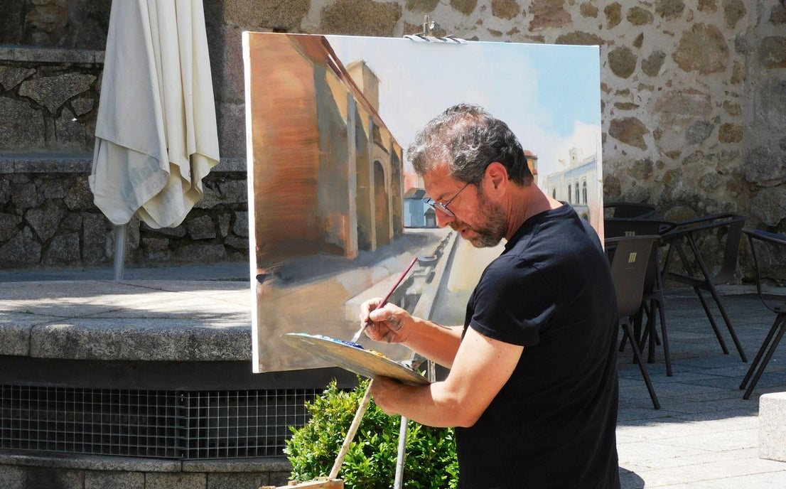 El Premio de Pintura Rápida 'Juan Núñez' eleva el nivel