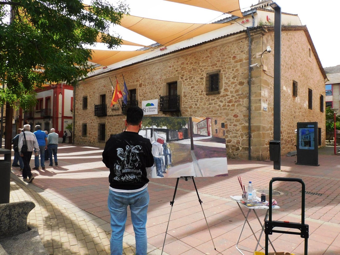 El Premio de Pintura Rápida 'Juan Núñez' eleva el nivel