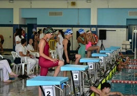 Llegaron nadadores de toda Extremadura y de Talavera de la Reina