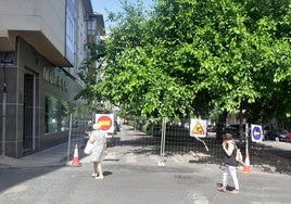 Empiezan las obras de peatonalización de la avenida de Las Angustias