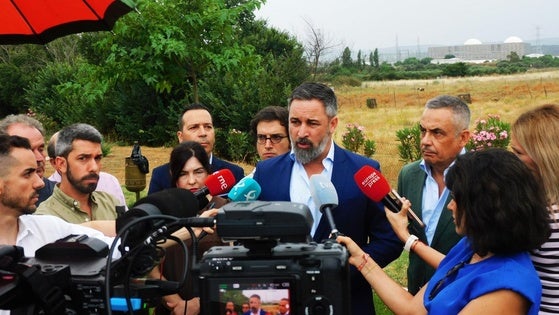 Santiago Abascal apuesta por «disponer de todas las fuentes de energía que el país nos da»