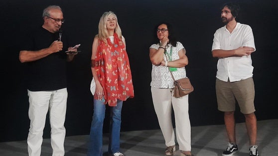 García de la Calera «cierra el círculo» al presentar su última película en su pueblo
