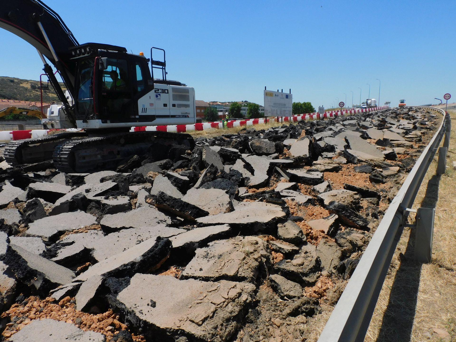 La Nacional V se prepara para un nuevo cambio de trazado
