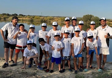 Buena acogida del primer campamento de pesca