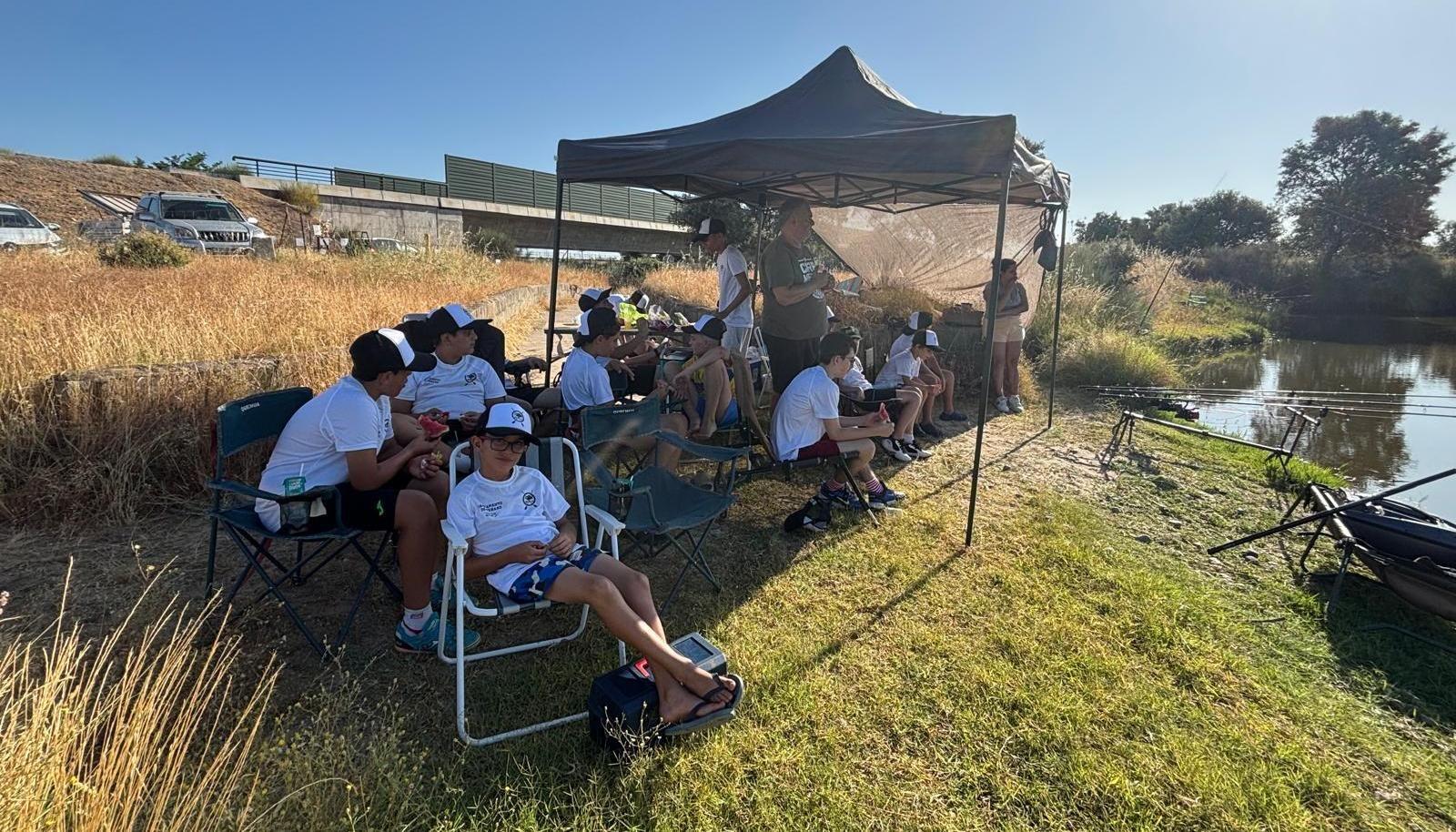 Campamento de pesca