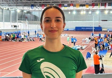 Gloria Valverde, quinta en los 100 metros lisos en el Campeonato de España sub20