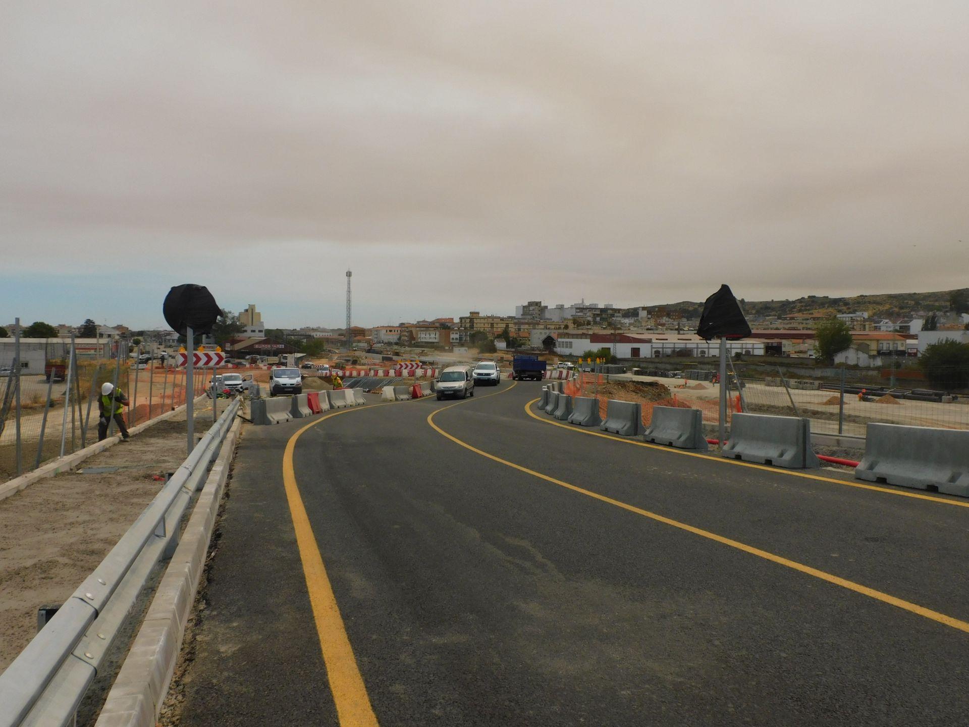 El viejo puente de la Nacional V a la espera de ser derribado
