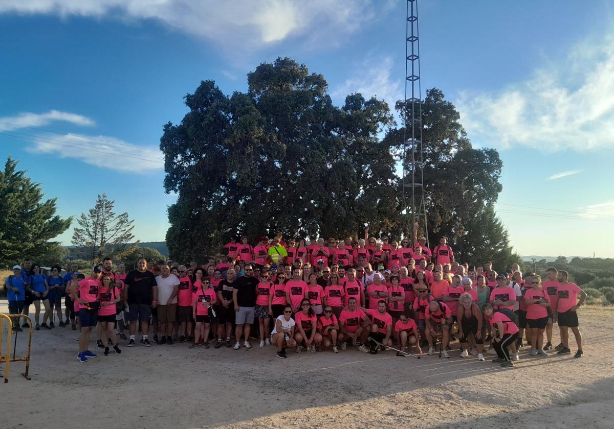 Participantes en la ruta anterior