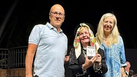 Homenaje a Angelines Sánchez en el Festival Folklórico