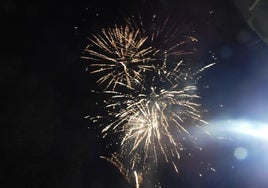 Los fuegos artificiales está siendo este verano un riesgo evidente