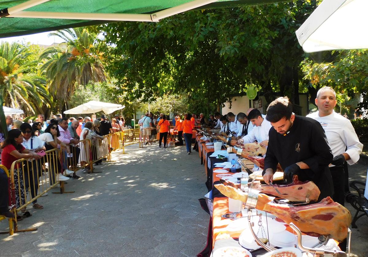 Encuentro celebrado hace un año en el parque municipal