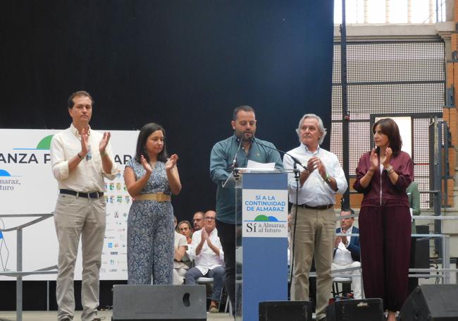 Lectura del manifiesto de la Alianza