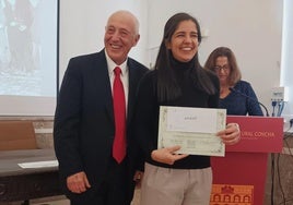 Entrega de premios de la edición anterior