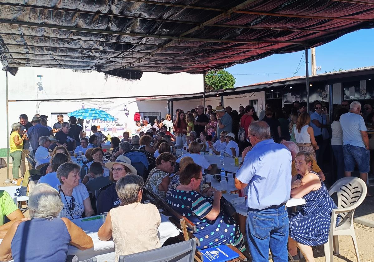 Ambiente durante la celebración del concurso solidario