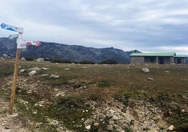 Accesos al refugio de El Brezo