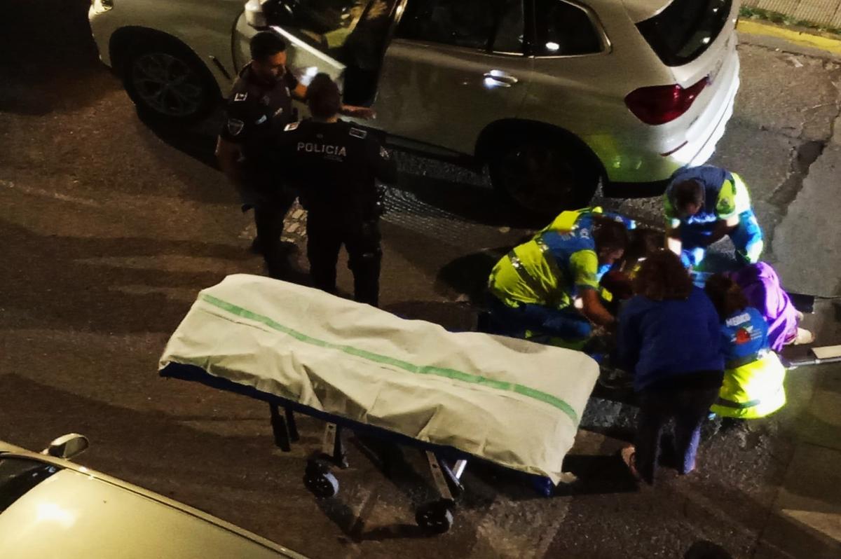Una mujer resulta herida al ser atropellada en la calle Marqués de Salamanca