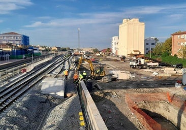 La estación provisional del tren cambiará de ubicación