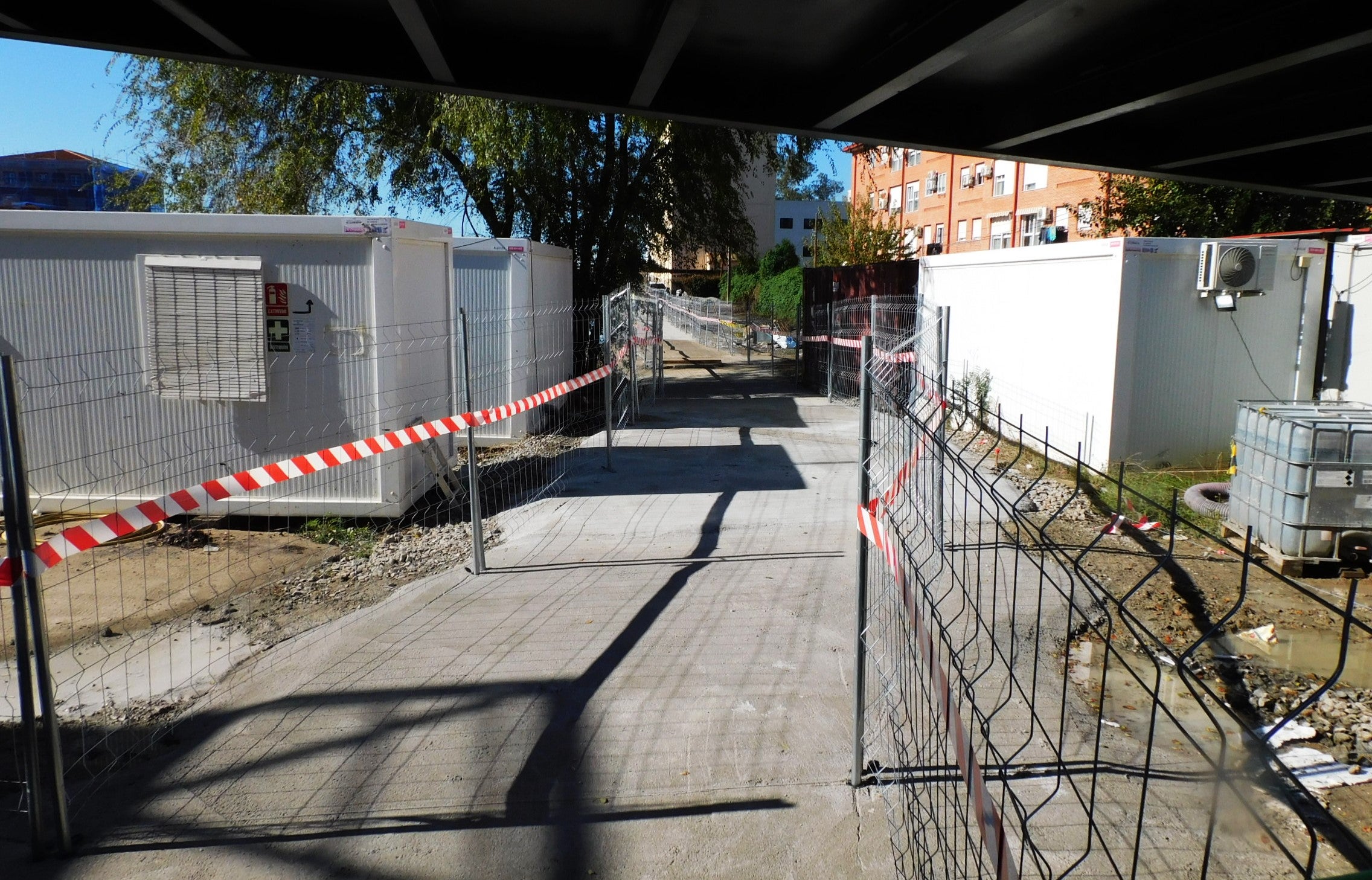 Acceso peatonal a la estación
