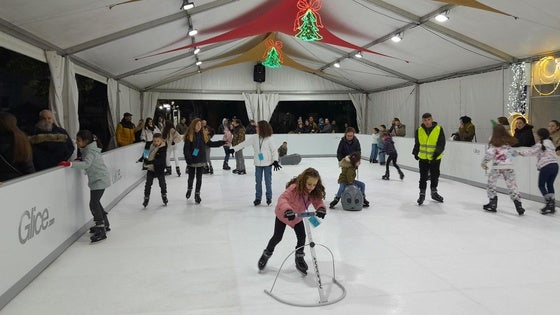 La pista de hielo funcionará del 19 de diciembre al 6 de enero