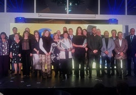 Foto de familia de los galaronados