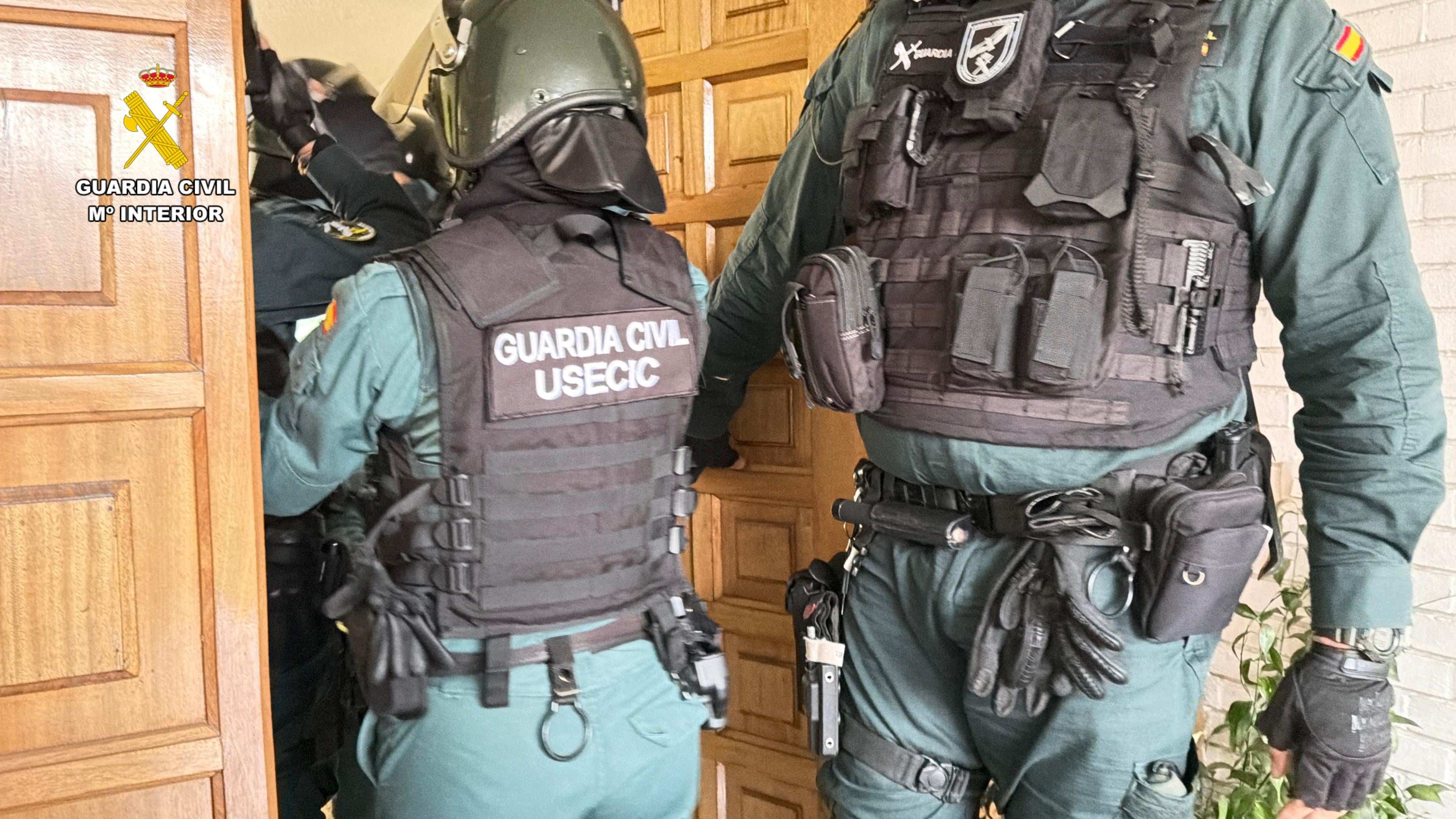 Imagen de los registros practicados en su día